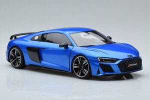 Audi R8 Performance Niebieski Kengfai 1:18 VAKF-0355 Metal — zdjęcie 6 z 10