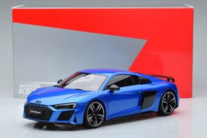 Audi R8 Performance Niebieski Kengfai 1:18 VAKF-0355 Metal — zdjęcie 10 z 10