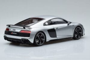 Audi R8 Performance Srebrny Kengfai 1:18 VAKF-0354 Metal — zdjęcie 3 z 10