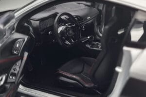 Audi R8 Performance Srebrny Kengfai 1:18 VAKF-0354 Metal — zdjęcie 8 z 10