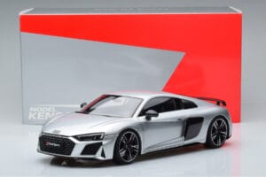 Audi R8 Performance Srebrny Kengfai 1:18 VAKF-0354 Metal — zdjęcie 10 z 10