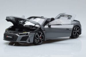 Audi R8 Spyder Performance Nardo Szary Kengfai 1:18 VAKF-0352 Metal — zdjęcie 2 z 11