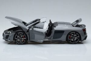 Audi R8 Spyder Performance Nardo Szary Kengfai 1:18 VAKF-0352 Metal — zdjęcie 4 z 11