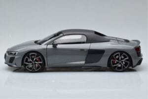 Audi R8 Spyder Performance Nardo Szary Kengfai 1:18 VAKF-0352 Metal — zdjęcie 5 z 11