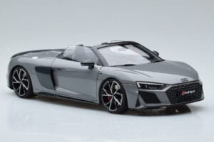 Audi R8 Spyder Performance Nardo Szary Kengfai 1:18 VAKF-0352 Metal — zdjęcie 7 z 11