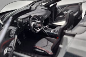 Audi R8 Spyder Performance Nardo Szary Kengfai 1:18 VAKF-0352 Metal — zdjęcie 9 z 11