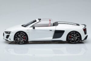 Audi R8 Spyder Performance Biały Kengfai 1:18 VAKF-0351 Metal — zdjęcie 6 z 11