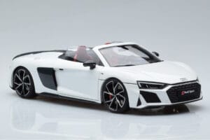 Audi R8 Spyder Performance Biały Kengfai 1:18 VAKF-0351 Metal — zdjęcie 7 z 11