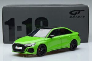 Audi RS3 8Y Sedan Zielony GT Spirit 1:18 GT414 Żywica — zdjęcie 6 z 6