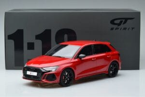 Audi RS3 8Y Sportback Czerwony GT Spirit 1:18 GT378 Żywica — zdjęcie 6 z 6