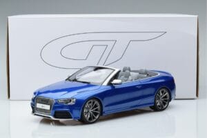 Audi RS5 B8 Kabriolet Niebieski GT Spirit 1:18 ZM053 Żywica — zdjęcie 6 z 6