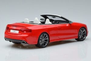 Audi RS5 B8 Kabriolet Czerwony GT Spirit 1:18 GT724 Żywica — zdjęcie 2 z 5
