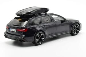 Audi RS6 C8 Avant Mythos Czarny Z Węglowym Dachem Edycja Azjatycka GT Spirit 1:18 CLDC007 Żywica — zdjęcie 2 z 6