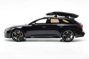 Audi RS6 C8 Avant Mythos Czarny Z Węglowym Dachem Edycja Azjatycka GT Spirit 1:18 CLDC007 Żywica — zdjęcie 3 z 6