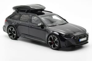 Audi RS6 C8 Avant Mythos Czarny Z Węglowym Dachem Edycja Azjatycka GT Spirit 1:18 CLDC007 Żywica — zdjęcie 4 z 6