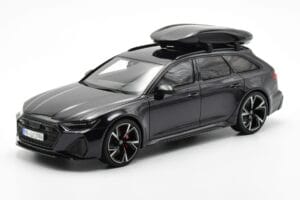 Audi RS6 C8 Avant Mythos Czarny Z Węglowym Dachem Edycja Azjatycka GT Spirit 1:18 CLDC007 Żywica