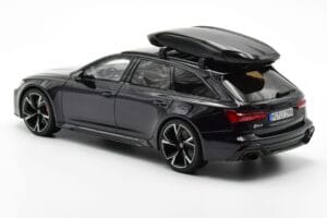 Audi RS6 C8 Avant Mythos Czarny Z Węglowym Dachem Edycja Azjatycka GT Spirit 1:18 CLDC007 Żywica — zdjęcie 5 z 6
