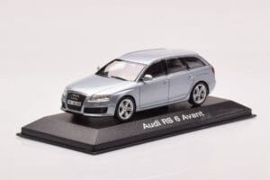 Audi RS6 C6 Monza Srebrny Minichamps 1:43 5010710213 Metal — zdjęcie 2 z 4