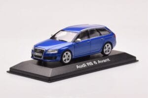 Audi RS6 C6 Sepang Niebieski Minichamps 1:43 5010710223 Metal — zdjęcie 2 z 4
