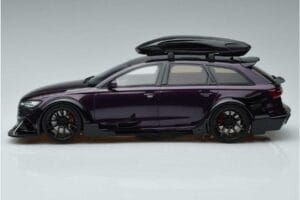 Audi RS6 C7 Avant Z Body Kitem Fioletowy GT Spirit 1:18 GT864 Żywica — zdjęcie 3 z 6