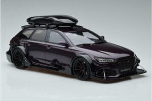 Audi RS6 C7 Avant Z Body Kitem Fioletowy GT Spirit 1:18 GT864 Żywica — zdjęcie 4 z 6