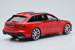 Audi RS6 MTM C8 Avant Tango Czerwony GT Spirit 1:18 GT432 Żywica — zdjęcie 2 z 6