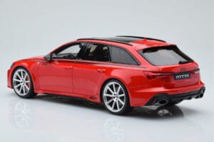 Audi RS6 MTM C8 Avant Tango Czerwony GT Spirit 1:18 GT432 Żywica — zdjęcie 5 z 6