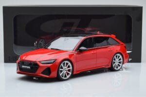 Audi RS6 MTM C8 Avant Tango Czerwony GT Spirit 1:18 GT432 Żywica — zdjęcie 6 z 6