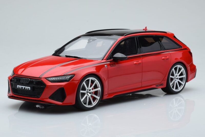 Audi RS6 MTM C8 Avant Tango Czerwony GT Spirit 1:18 GT432 Żywica