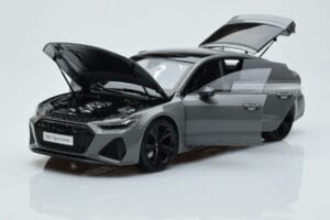 Audi RS7 C8 Sportback Szary Kengfai 1:18 VAKF-0333 Żywica — zdjęcie 2 z 7