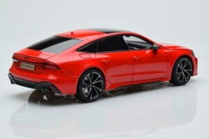 Audi RS7 C8 Sportback Czerwony Kengfai 1:18 VAKF 0332 Żywica — zdjęcie 3 z 7