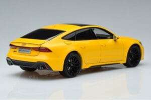 Audi RS7 C8 Sportback Żółty Vossen Rims Edycja Limitowana Kengfai 1:18 VAKF 0335 Metal — zdjęcie 3 z 8