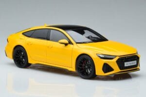 Audi RS7 C8 Sportback Żółty Vossen Rims Edycja Limitowana Kengfai 1:18 VAKF 0335 Metal — zdjęcie 6 z 8