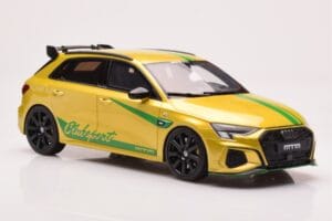 Audi S3 8Y MTM Clubsport Żółty GT Spirit 1:18 GT891 Żywica — zdjęcie 4 z 6