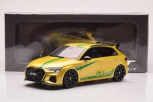 Audi S3 8Y MTM Clubsport Żółty GT Spirit 1:18 GT891 Żywica — zdjęcie 6 z 6