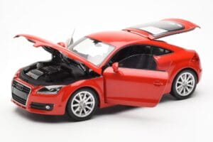 Audi TT 8J Czerwony Metaliczny Minichamps 1:18 100015021 Metal — zdjęcie 2 z 8