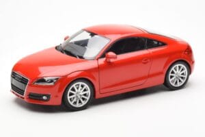 Audi TT 8J Czerwony Metaliczny Minichamps 1:18 100015021 Metal