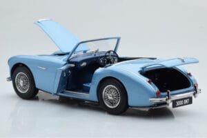 Austin-Healey 3000 Mk1 BN7 Niebieski Kyosho 1:18 08149HBL Metal — zdjęcie 3 z 8