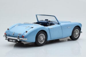 Austin-Healey 3000 Mk1 BN7 Niebieski Kyosho 1:18 08149HBL Metal — zdjęcie 4 z 8