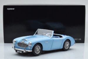 Austin-Healey 3000 Mk1 BN7 Niebieski Kyosho 1:18 08149HBL Metal — zdjęcie 8 z 8