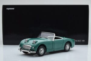Austin-Healey Sprite Zielony Kyosho 1:18 08953LG Metal — zdjęcie 8 z 8
