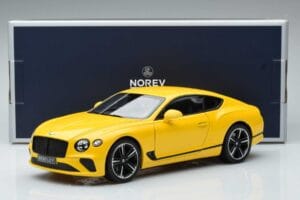 Bentley Continental GT Monaco Żółty Norev 1:18 182786 Metal — zdjęcie 7 z 7
