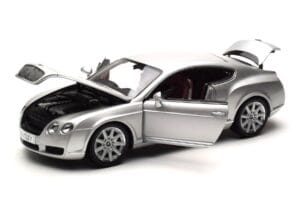 Bentley Continental GT Srebrny Minichamps 1:18 100139021 Metal — zdjęcie 2 z 8