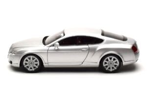 Bentley Continental GT Srebrny Minichamps 1:18 100139021 Metal — zdjęcie 4 z 8