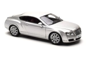 Bentley Continental GT Srebrny Minichamps 1:18 100139021 Metal — zdjęcie 6 z 8