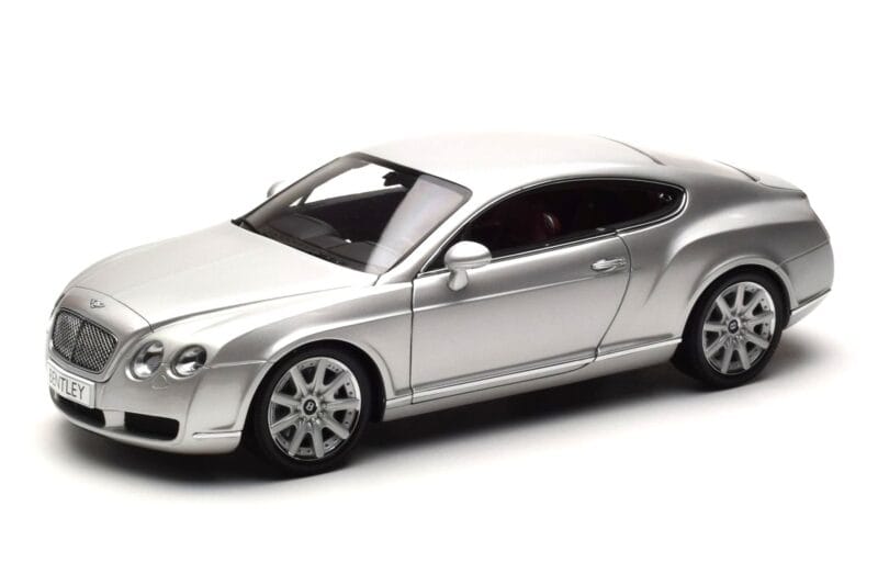 Bentley Continental GT Srebrny Minichamps 1:18 100139021 Metal