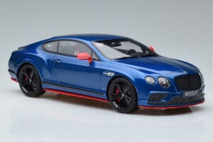 Bentley Continental GT Speed Black Edition Niebieski GT Spirit 1:18 KJ006 Żywica — zdjęcie 4 z 6