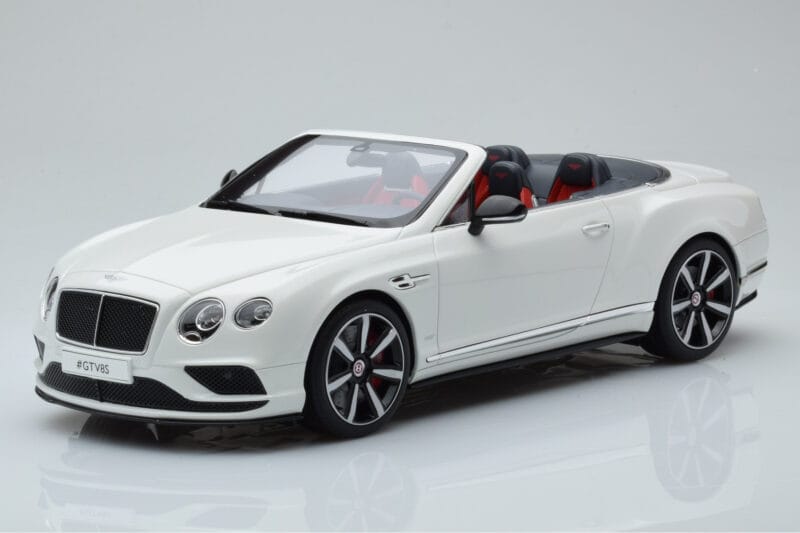 Bentley Continental GTC V8 S Biały GT Spirit 1:18 ZM046 Żywica