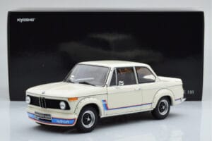 BMW 2002 Turbo Biały Kyosho 1:18 08544W Metal — zdjęcie 8 z 8
