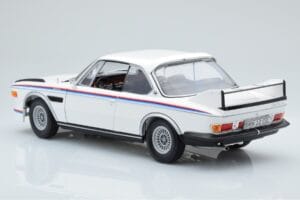 BMW 3.0 CSL E9 Biały Dealer Edition Minichamps 1:18 80435A5D020 Metal — zdjęcie 6 z 7